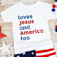 Load image into Gallery viewer, Love Jesus and America Too (KIDS)