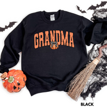Load image into Gallery viewer, Grandma Pumpkin Varsity Crewneck