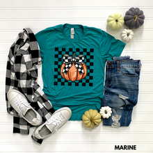 Load image into Gallery viewer, Checkered Pumpkin Tee