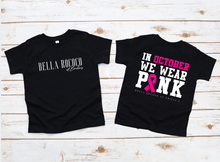 Load image into Gallery viewer, Bella Rococo Kids - In October We Wear Pink