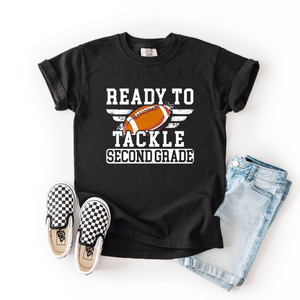 🏈 Ready to Tackle (Grade Level) Tee
