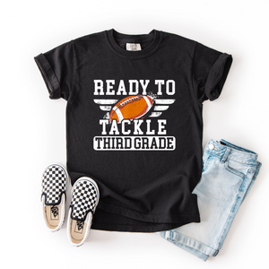 🏈 Ready to Tackle (Grade Level) Tee