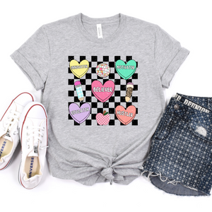 Trendy Educator Hearts