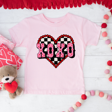 Load image into Gallery viewer, XOXO (Checkered Heart)
