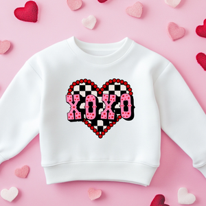 XOXO (Checkered Heart)