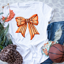Load image into Gallery viewer, Basketball Coquette Bow
