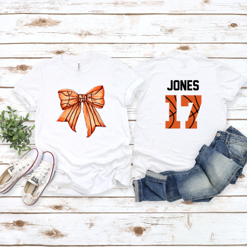 Basketball Coquette Bow