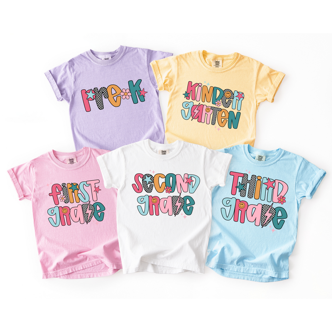 Trendy Doodle School Days Tee (PK-5)
