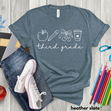 Load image into Gallery viewer, Teacher Grade Level Icon Tee
