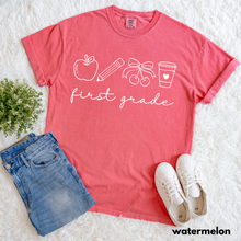 Load image into Gallery viewer, Teacher Grade Level Icon Tee
