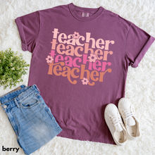 Load image into Gallery viewer, Groovy Teacher Tee 🌸
