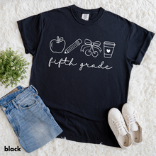 Load image into Gallery viewer, Teacher Grade Level Icon Tee
