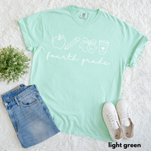 Load image into Gallery viewer, Teacher Grade Level Icon Tee
