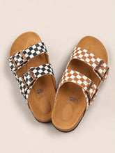 Load image into Gallery viewer, Checkered Sandals (PRE-ORDER)

