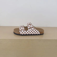 Load image into Gallery viewer, Checkered Sandals (PRE-ORDER)
