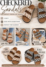 Load image into Gallery viewer, Checkered Sandals (PRE-ORDER)
