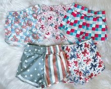 Load image into Gallery viewer, High Waisted Mommy + Me Summer Shorts (PRE-ORDER)
