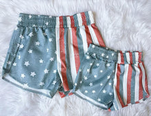 Load image into Gallery viewer, High Waisted Mommy + Me Summer Shorts (PRE-ORDER)

